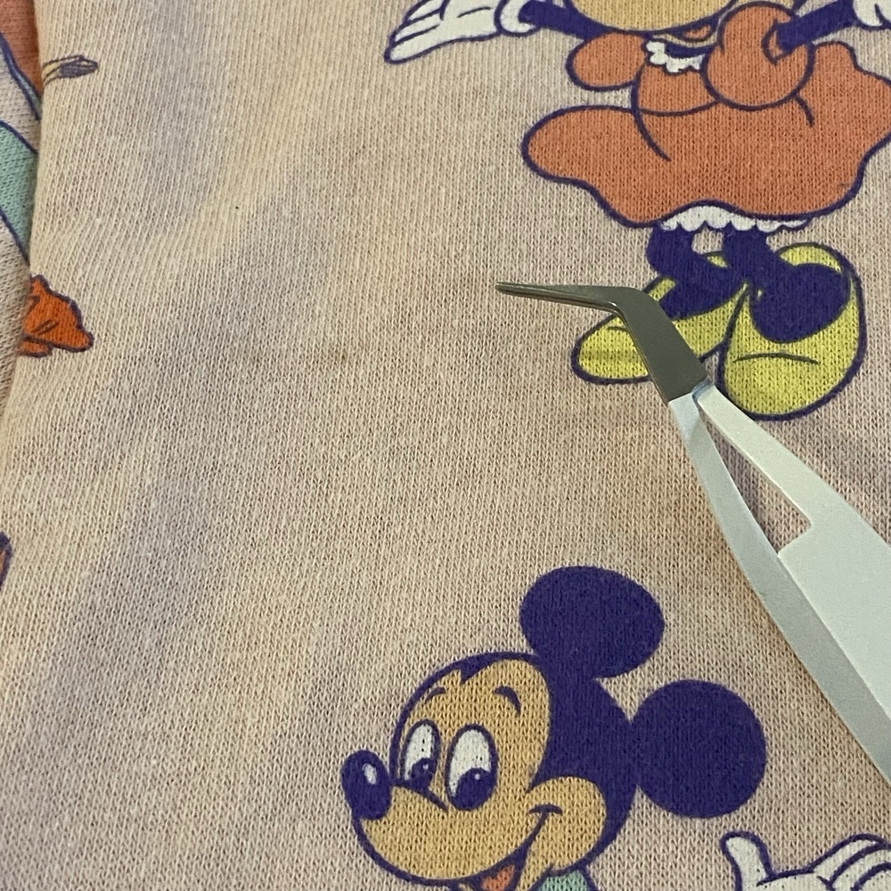 Disney 100 Year Character Sweatshirt Girls Size XS Pink Minnie Mickey Alice* - Picture 6 of 10